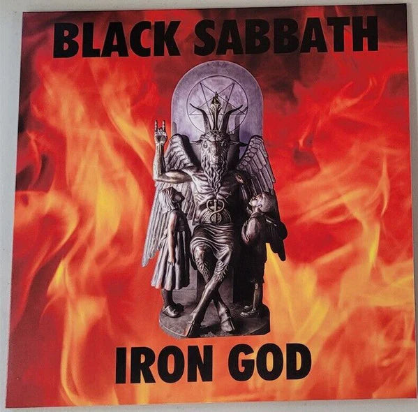 Black Sabbath - Iron God - Featuring Rob Halford - White Vinyl