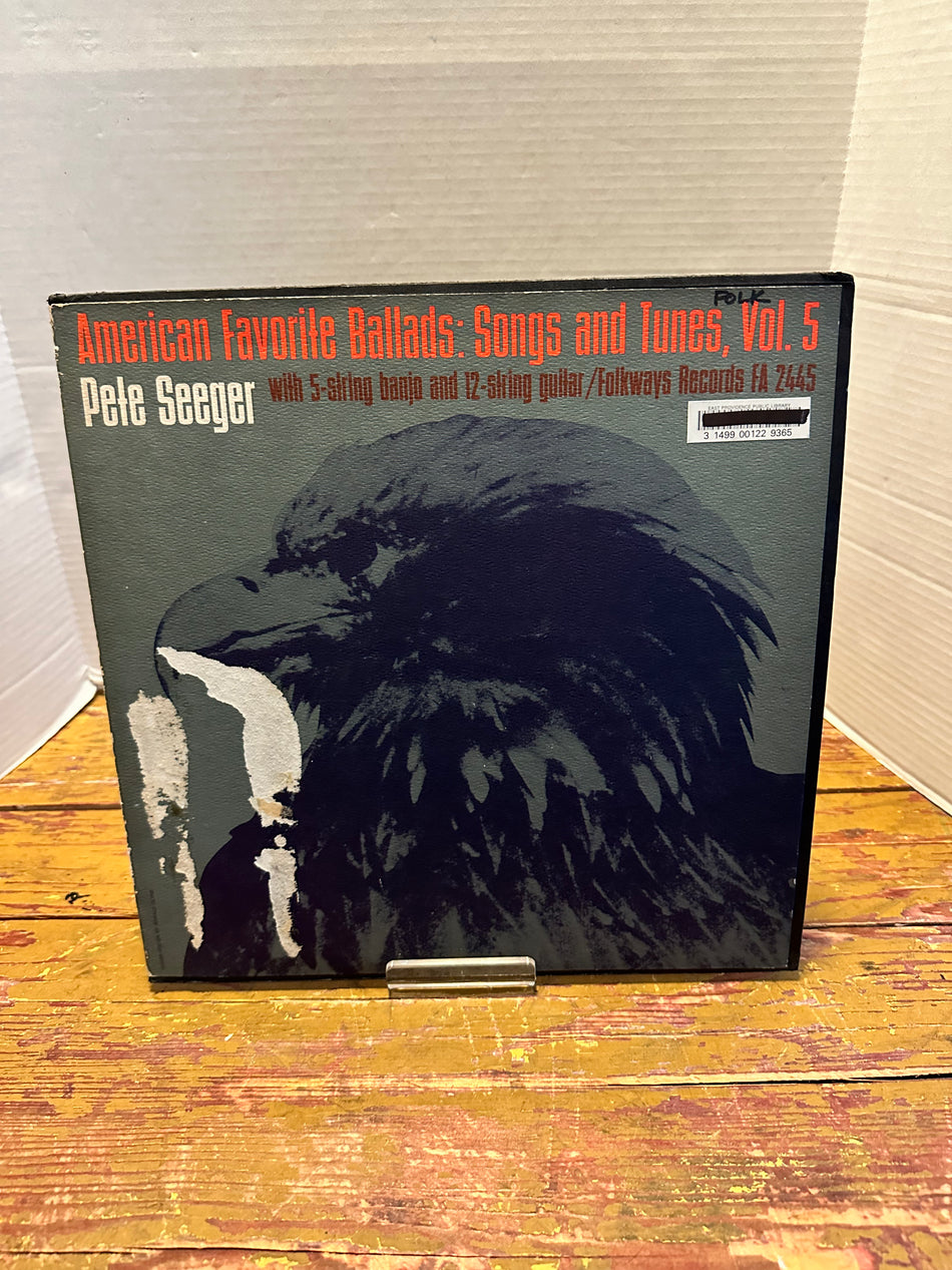 (Used) Pete Seeger - American Favorite Ballads: Songs and Tunes Vol 5