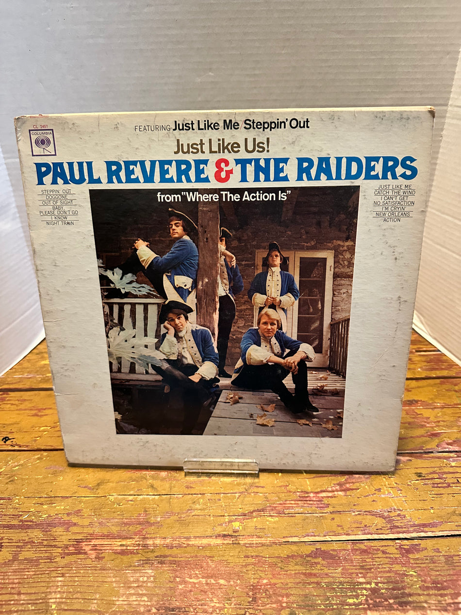 (Used) Paul Revere and the Raiders - Just Like Us!