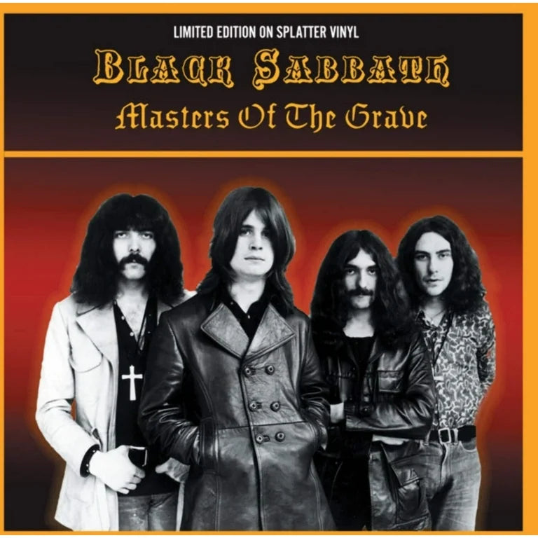 Black Sabbath - Masters of the Grave - Live in Asbury Park 1975 - Splatter Vinyl - Limited Edition of 500