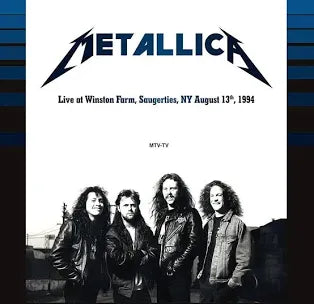 Metallica - Live at Winston Farm, Saugerties, NY 1994 - 2LP 180g Colored Vinyl