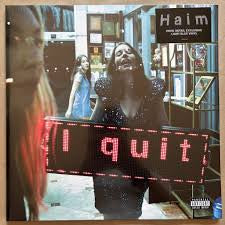 Haim - I Quit - 2LP Indie Exclusive Blue Vinyl Gatefold