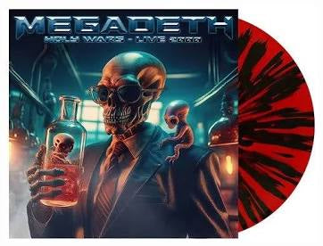 Megadeth - Holy Wars Live 2000 - Red with Black Splatter Gatefold Vinyl