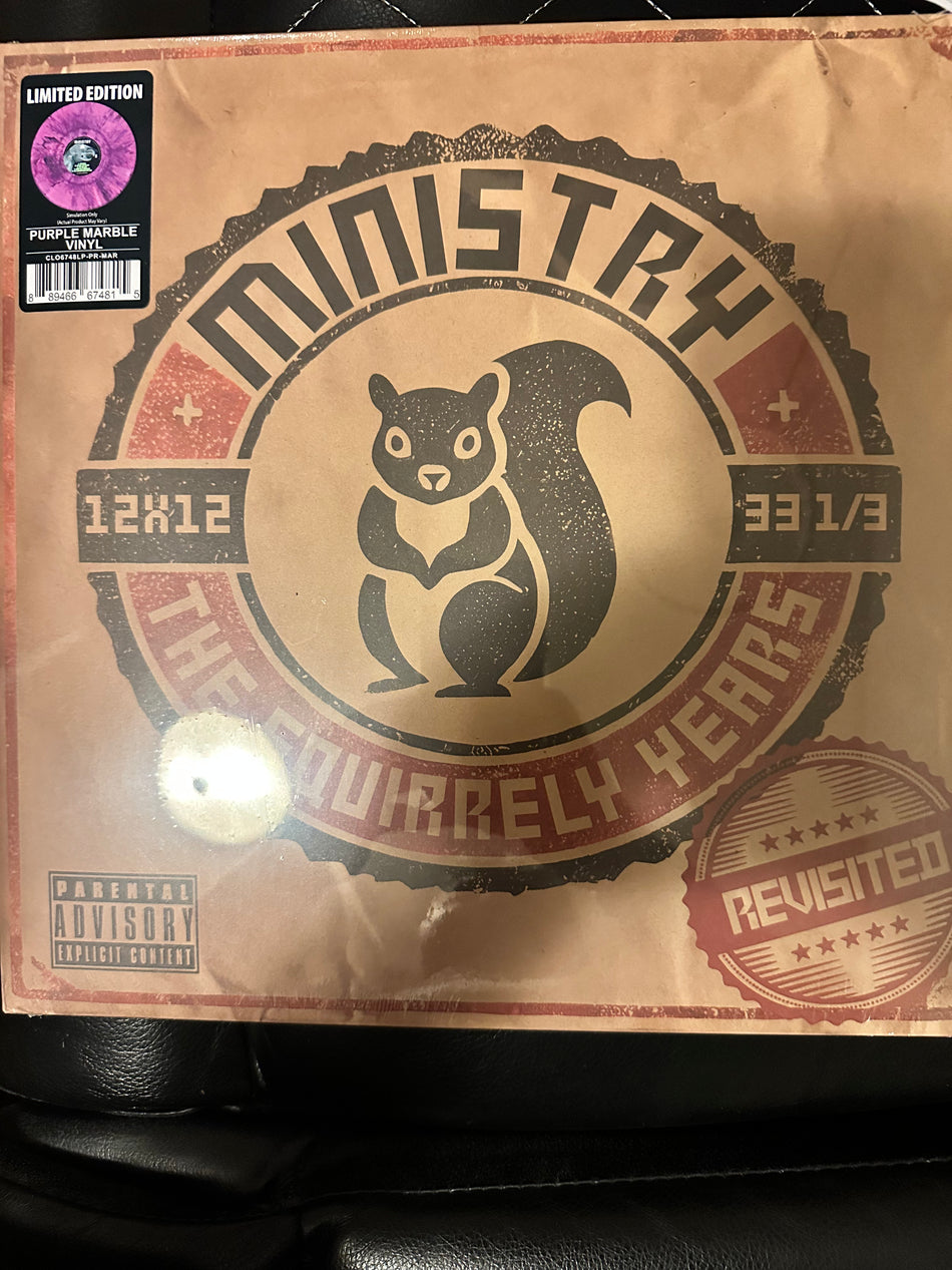 Ministry - The Squirrely Years Revisited - Purple Marble Vinyl