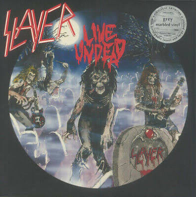Slayer - Live Undead - Grey Marbled Vinyl