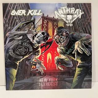 New York’s Hardest - Anthrax & Overkill - Colored Vinyl