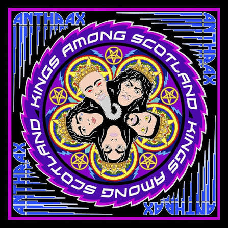 Anthrax - Kings Among Scotland - 3LP Multi Colored Vinyl - Tour Booklet