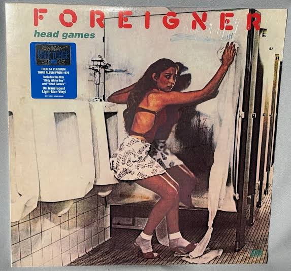 Foreigner - Head Games - Rocktober Exclusive - Translucent Light Blue Vinyl