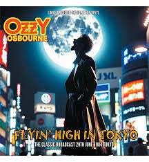 Ozzy Osbourne - Flyin’ High In Tokyo - Limited Edition Blue & White Splatter Vinyl
